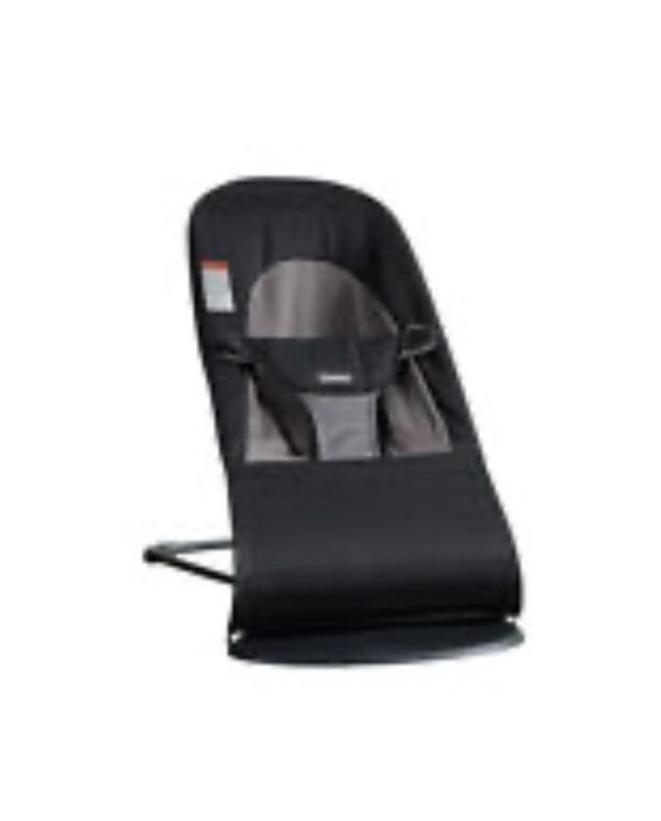 BabyBjorn Baby Bouncer with brand new Soft Blue Fabric Cover Excellent condition.